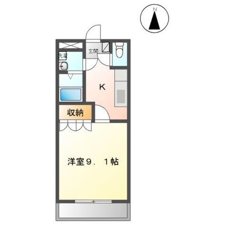 向学マンション歓の物件間取画像